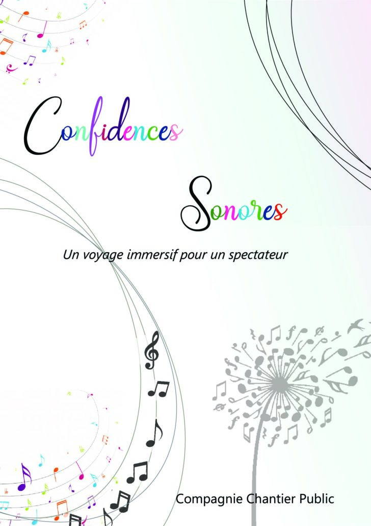 affiche Confidences sonores final + pissenlit impression
